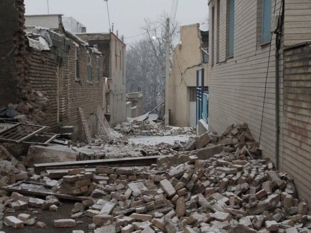 Землетрус в Ірані.